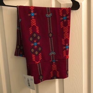 LulaRoe Cassie XL burgundy brand new with tags